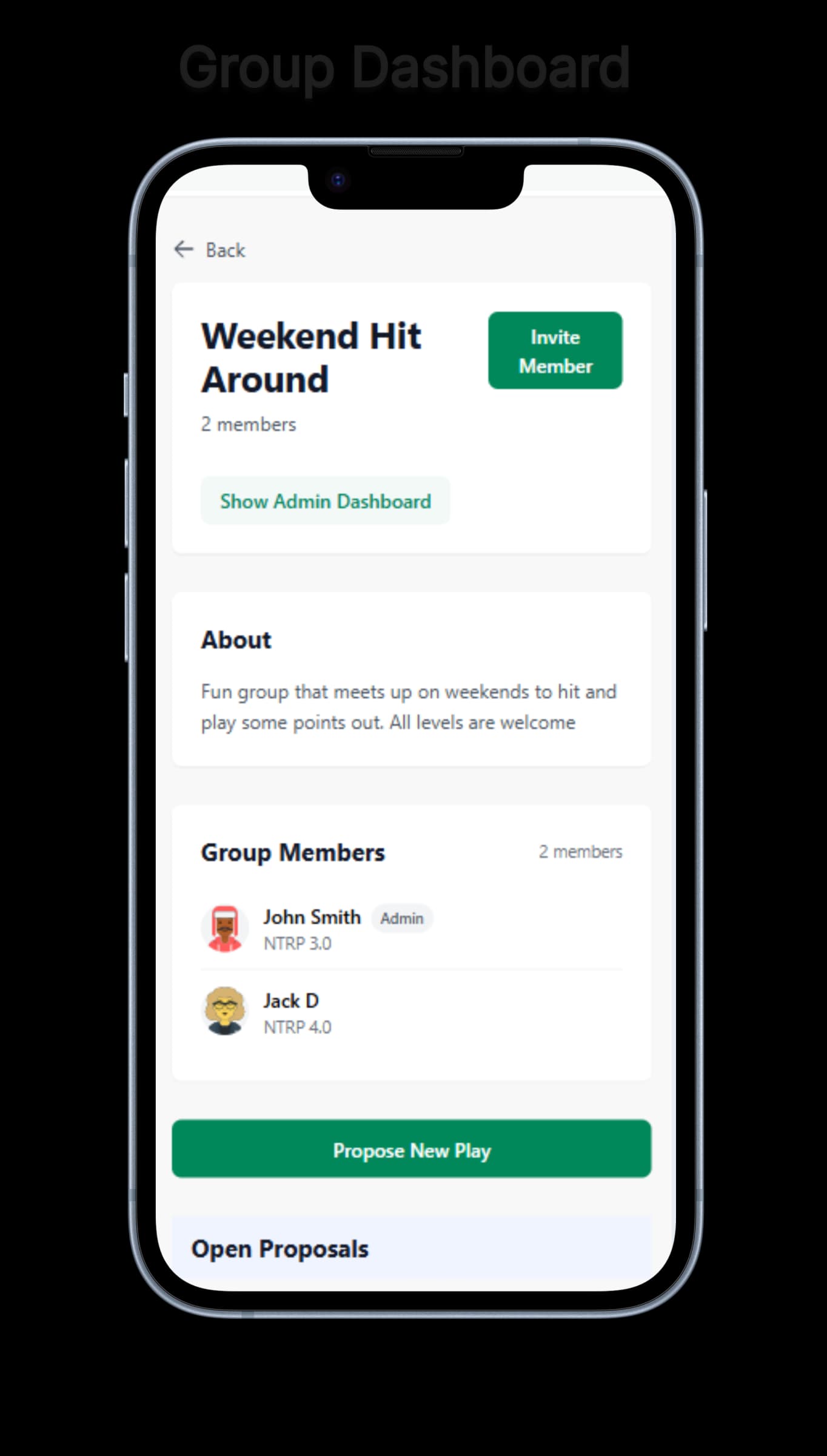 Tennis App Feature 3